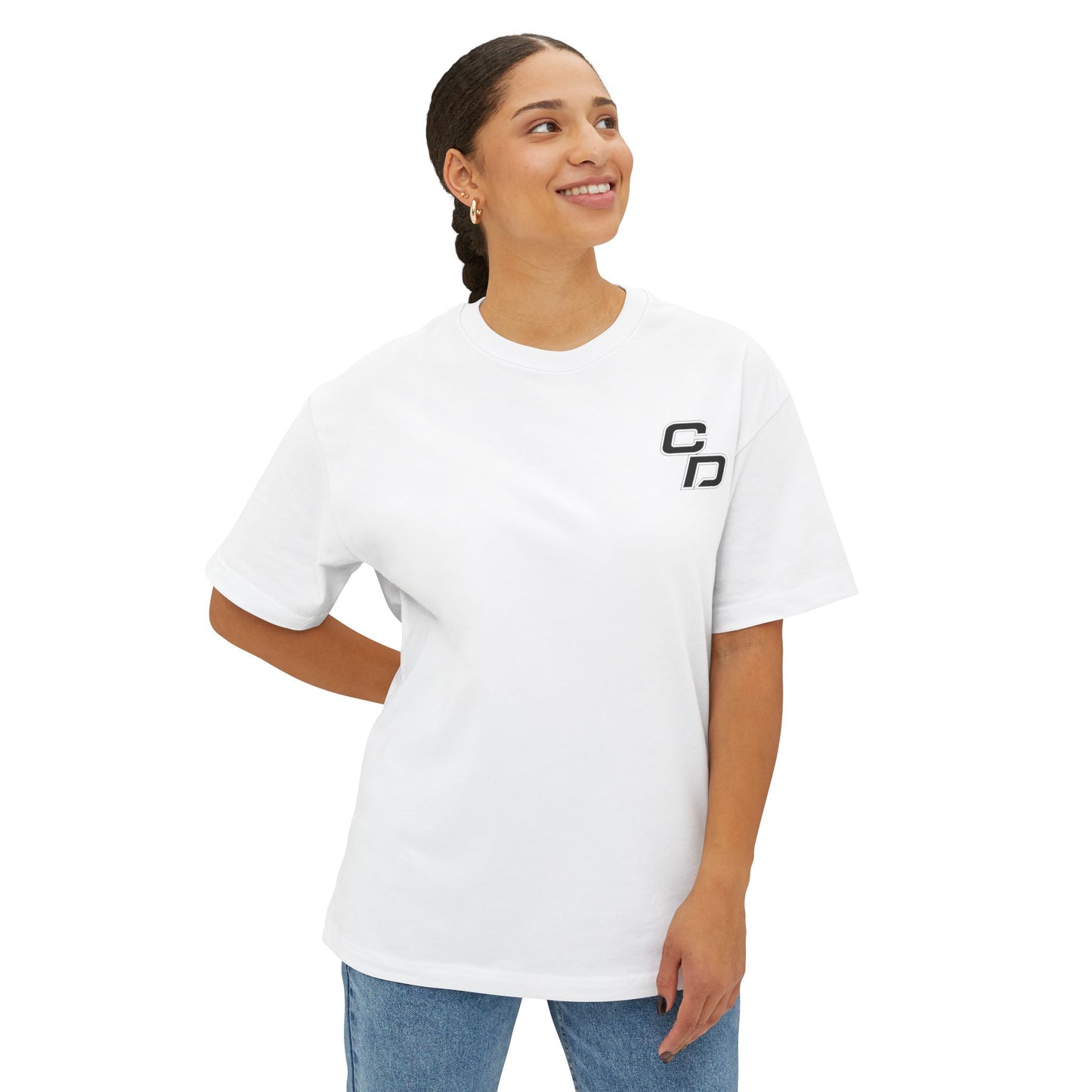 Monogram Oversized Boxy Tee